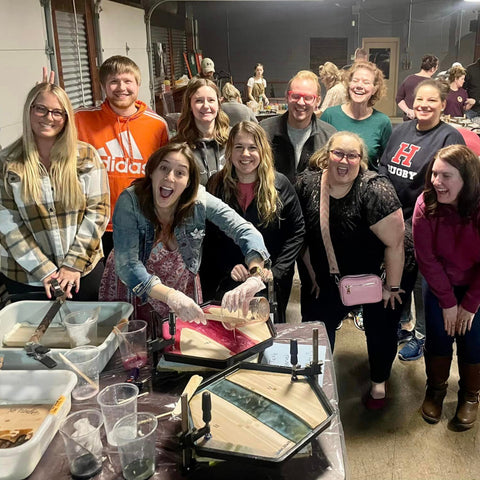 Pour Your Own Epoxy™ (February 18th at Pinot's Palette, Saint Charles, IL)