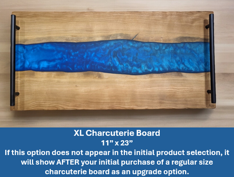 Upgrade to an XL Charcuterie Board (11"x24") for Your Epoxy Class?