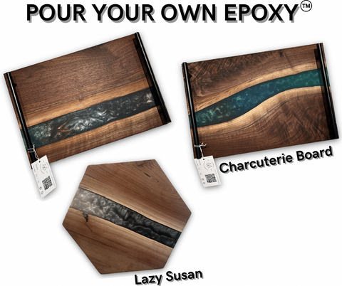 Epoxy Art Table Top Class (JANUARY 21, 2024) - MOY Resin Envy