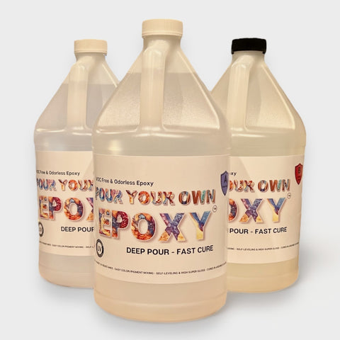 Deep Pour - Fast Cure Epoxy 3-Gal Kit